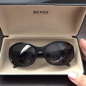 Hugo Boss black framed sunglasses